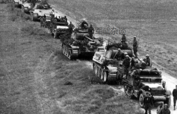 法军503装甲营的“黑豹”中型坦克