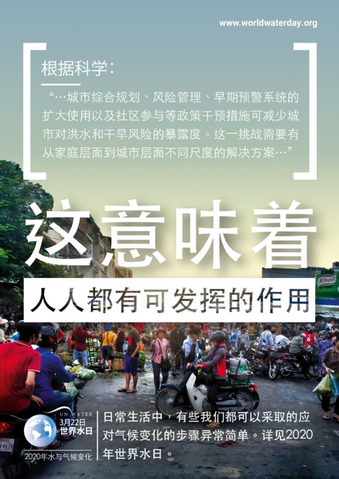『世界水日』第28个世界水日：水与气候变化