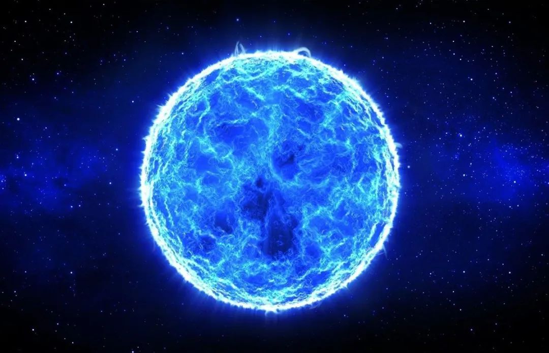 好壮观两颗恒星先合并成蓝超巨星然后再变成超新星爆炸