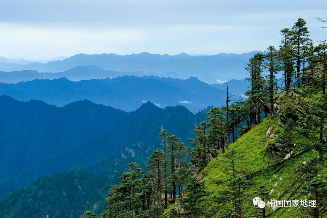 地貌上陇南山地是甘肃自然山水的另类这里重峦叠嶂,山高谷深植被葱郁