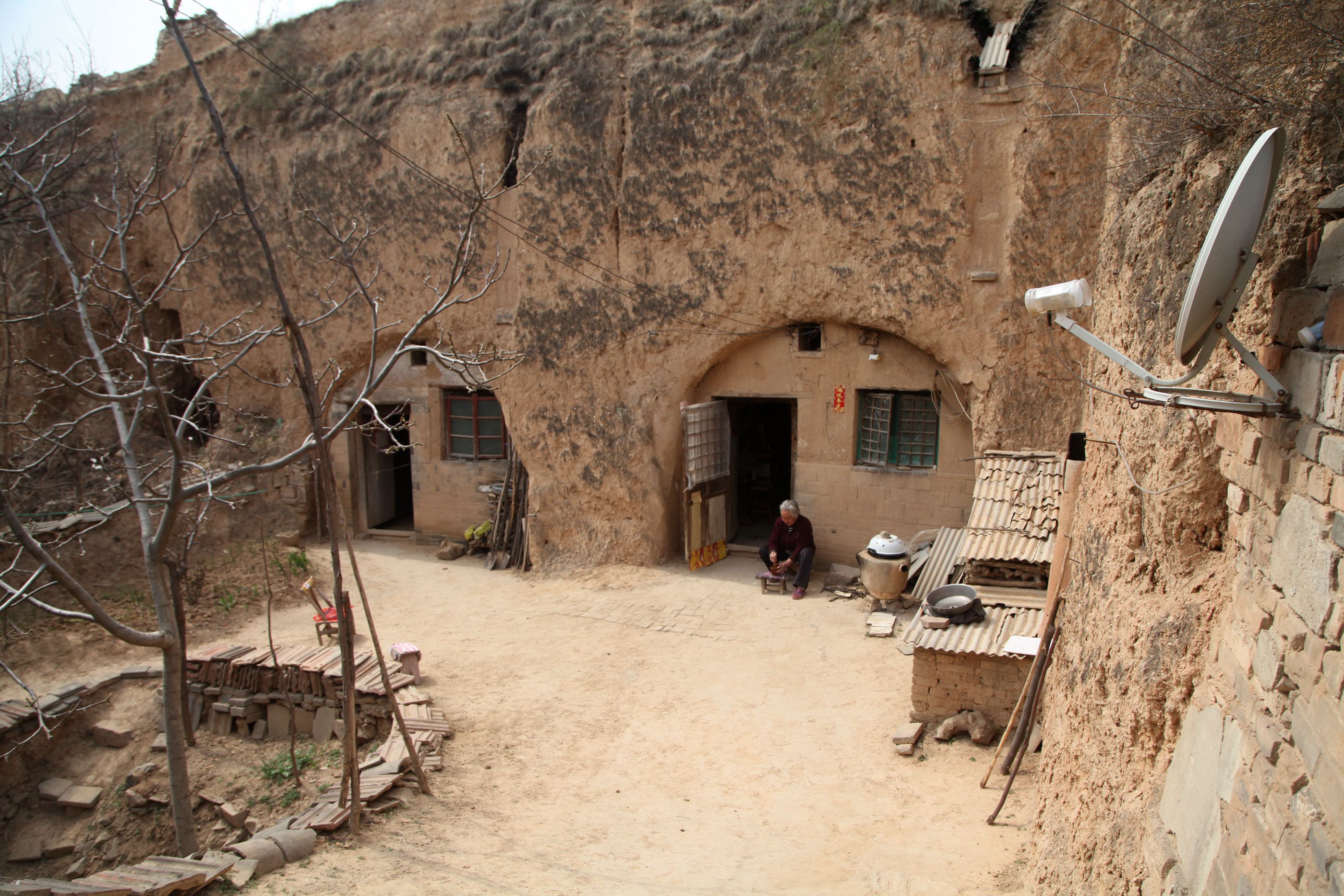 山西窑洞 农村图片