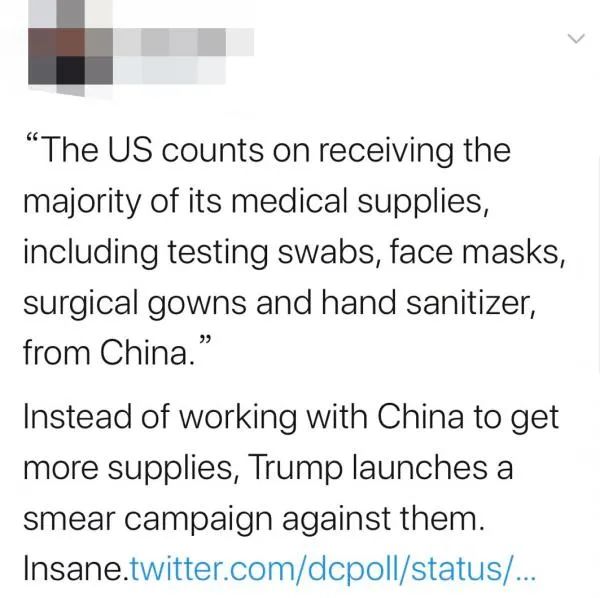 『白宫』白宫“密电”要求官员集中“甩锅中国”后，尴尬的一幕发生了……