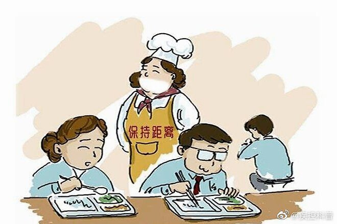 科普:复工后就餐怎样做?