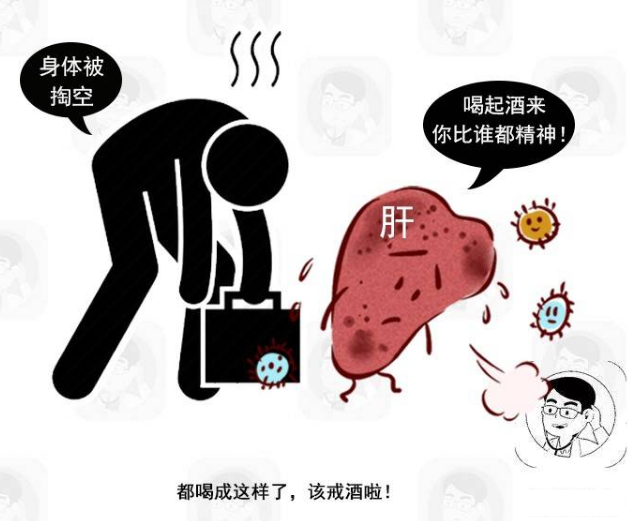 身体若出现这4个信号,是肝脏发出的"求救声",求你别再喝酒了
