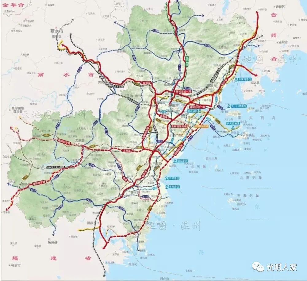 泰顺苍南高速路线图图片