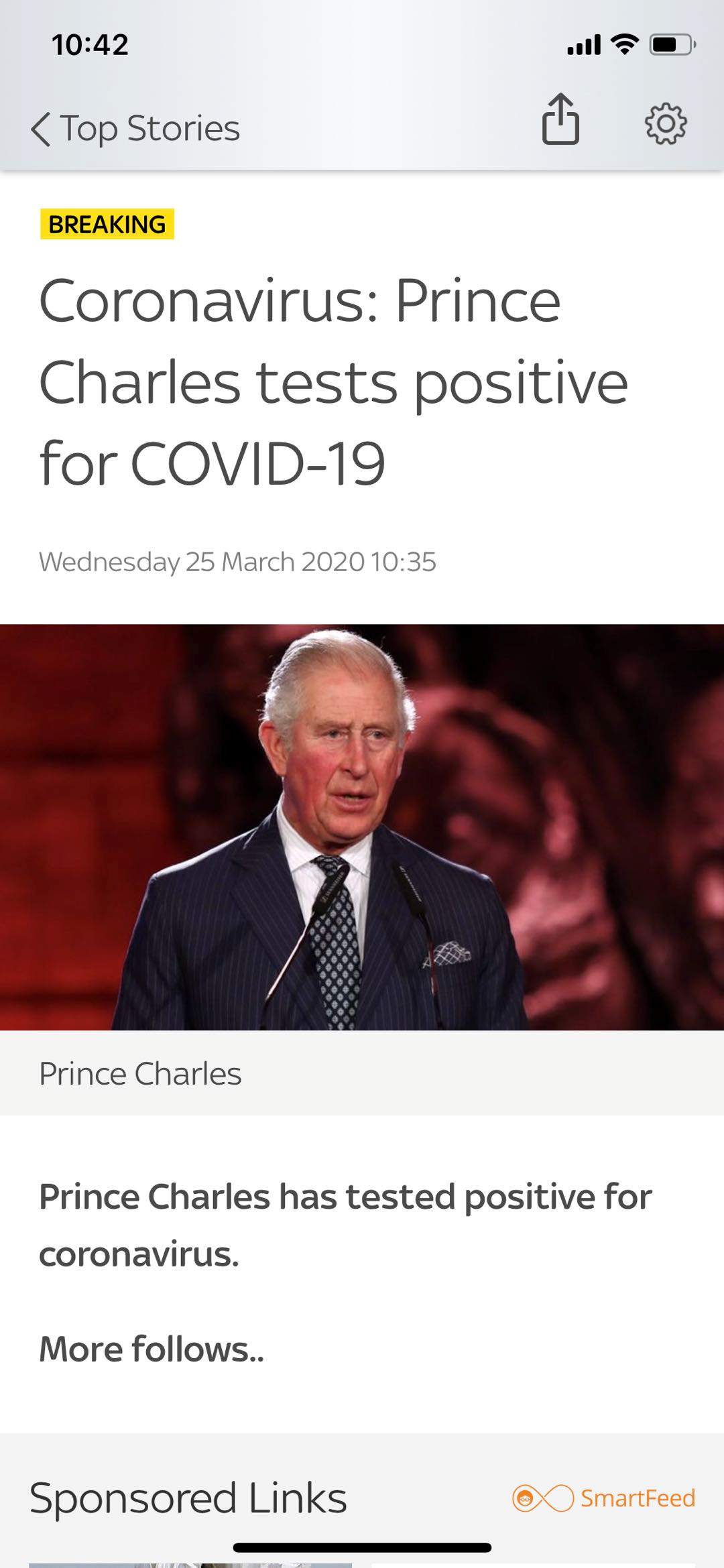 【查尔斯王子】英国查尔斯王子新冠肺炎检测呈阳性