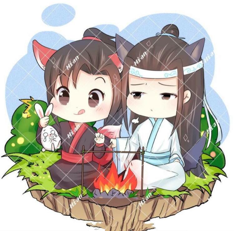 魔道祖师忘羡居家甜蜜日常可是烤兔兔是认真的吗