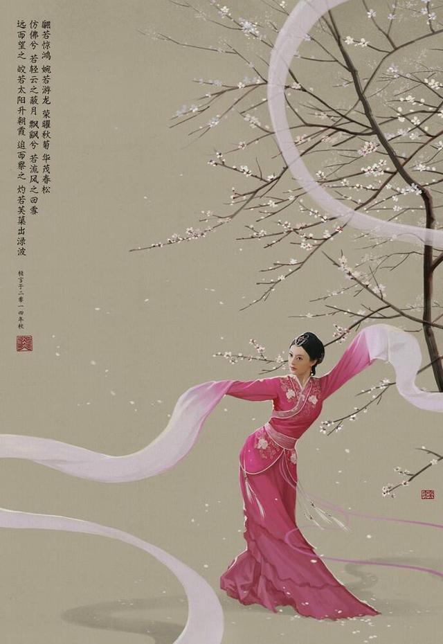 在四大美女没选出来之前她就是中国古典美女的代表