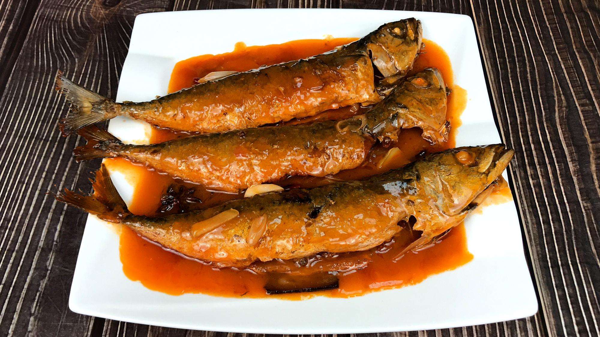 红烧鲅鱼真实图片图片