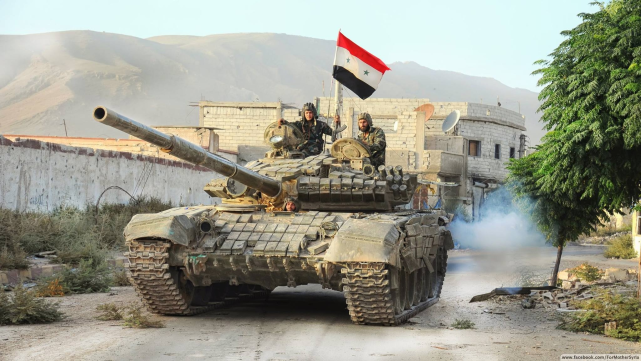 【叙利亚陆军的T-72 AV坦克】