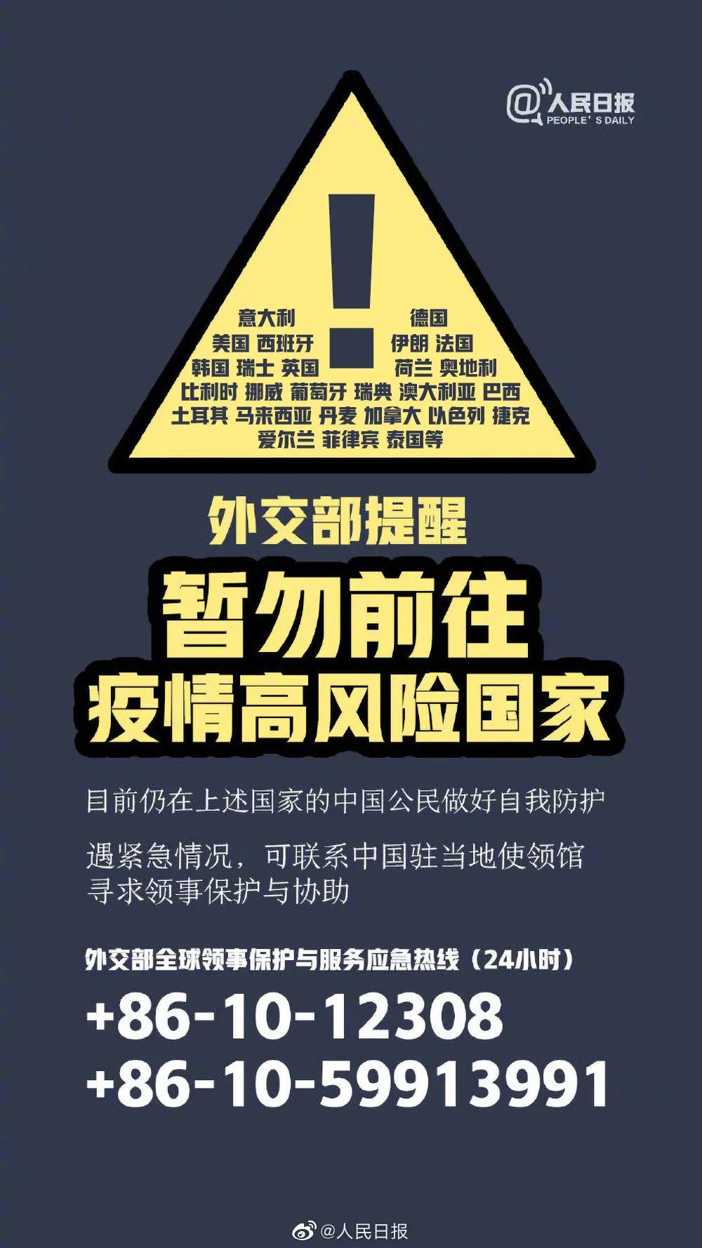 #国际社会#这26国，暂勿前往！