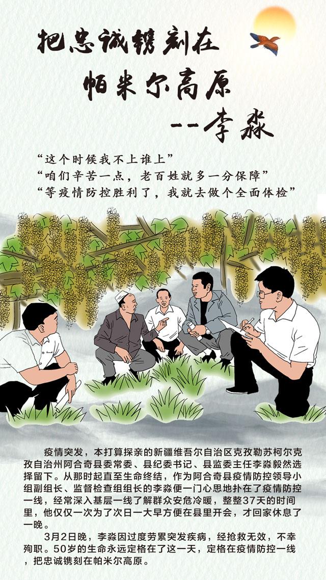 [时政]长图｜清明来了，请记住这些平凡的战“疫”英雄