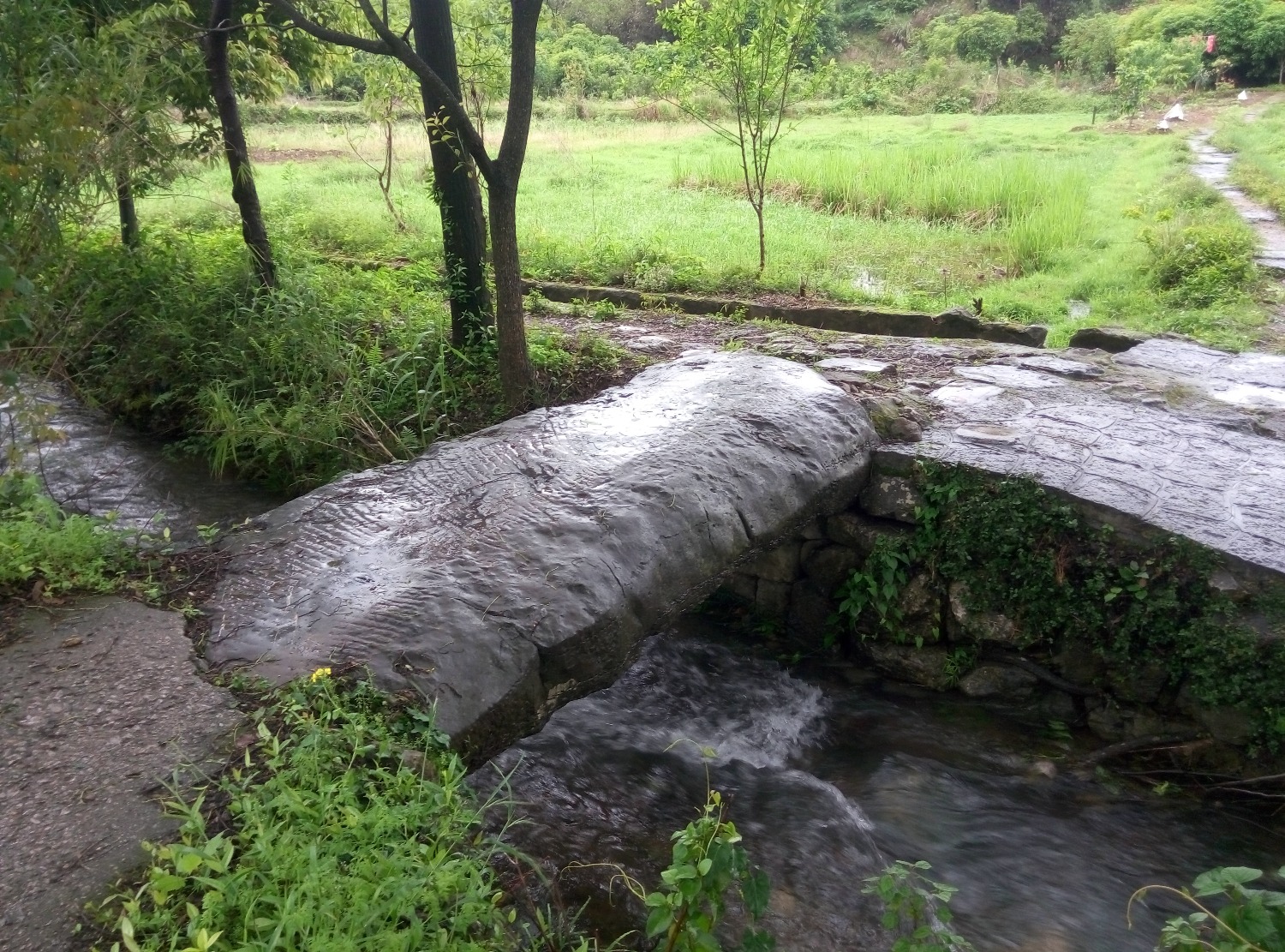 桂林很少人知道的旅遊古道獨行滂沱大雨後的皎霞古道