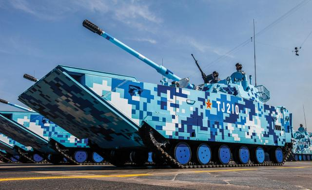 【解放军陆战队拥有一流装备】