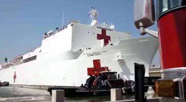 『医疗』美军医疗舰“安慰”号有3名船员新冠病毒阳性，如何感染暂不明