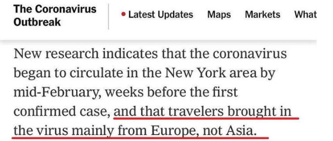 『疫情』纽约疫情主要来自哪儿？美国专家有重要发现！