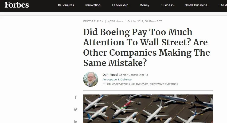 波音：737 Max还没复飞，787又爆雷，百年波音真要凉了吗？