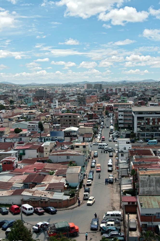 这是马达加斯加的全景图,可以看到这座城市的魅力之处