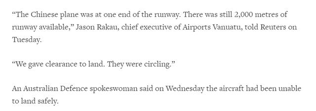 『军事』中国货机不让澳军机降落？澳专家看不下去直接打脸