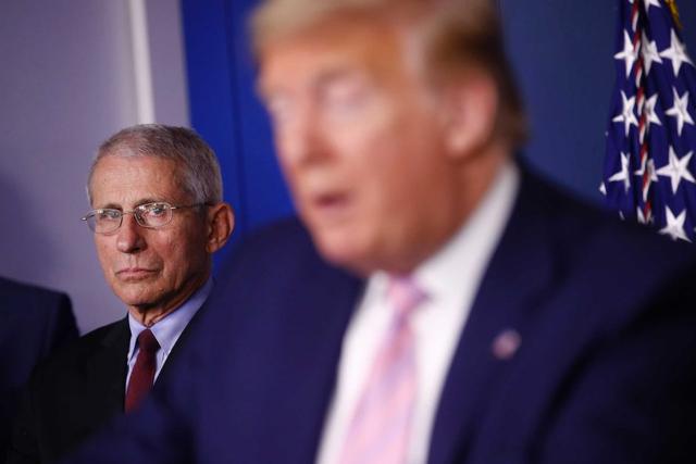 【特朗普】福奇又与特朗普意见相左：急着解封会让病例数再次激增
