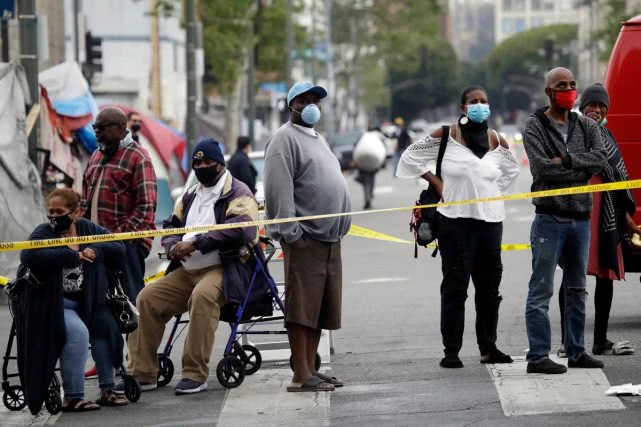 洛杉矶■研究称美国洛杉矶可能超20万人感染新冠病毒，远超官方数据