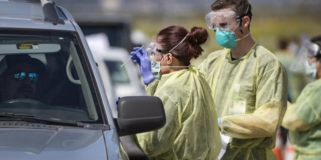 洛杉矶■研究称美国洛杉矶可能超20万人感染新冠病毒，远超官方数据