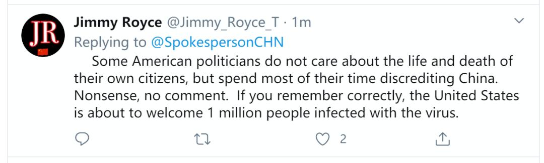 备忘录：借疫情攻击中国的备忘录曝光，华姐反讽：好剧本