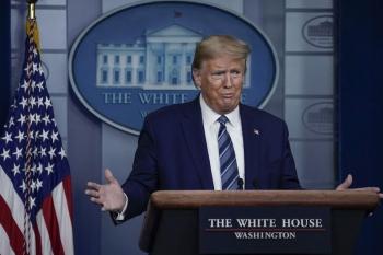 纽约@特朗普“建议”注射消毒液杀毒 纽约市报告求助个案数上升