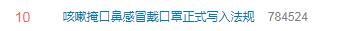 [公共场所]咳嗽掩口鼻、感冒戴口罩正式写入法规！这里6月1日起实施