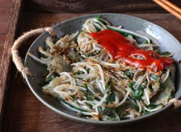 #里脊#椒盐猪里脊,酥脆美味下酒好菜,家常绿豆芽炒韭菜,营养好吃