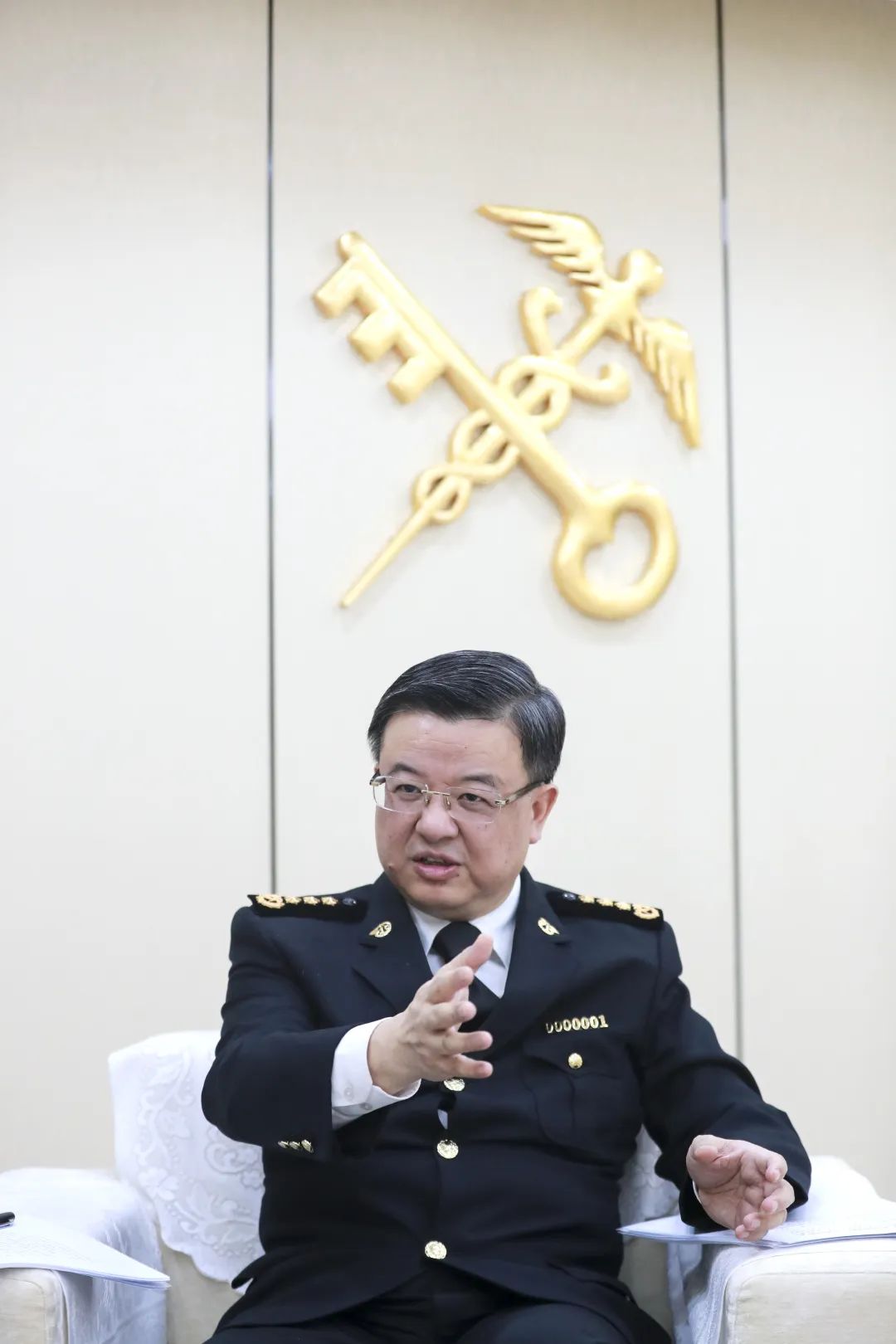 「海关」专访海关总署署长倪岳峰