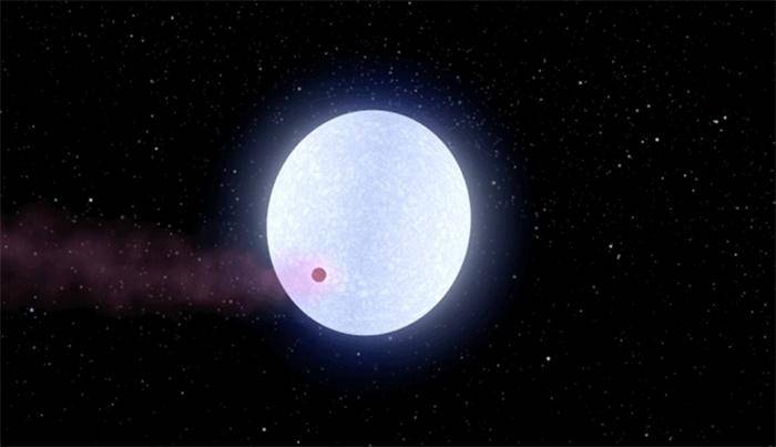 天文■这个星球如此灼热，正在不断分解气体