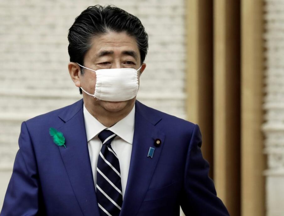 日本安倍晋三▲安倍：将于本月4日决定是否延长全国紧急事态宣言