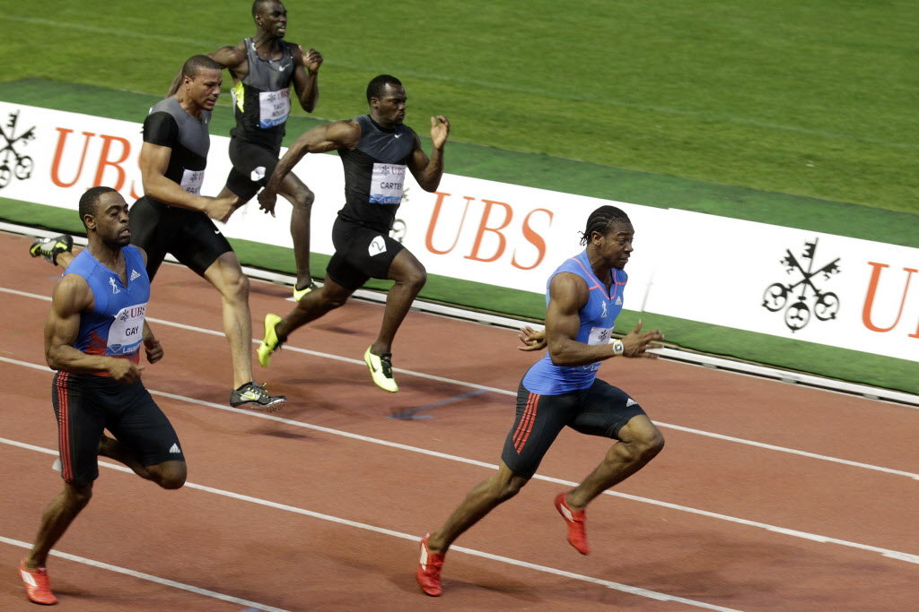 「田径」世界田径百米最快五人为80后！博尔特居榜首 90后科尔曼9秒76第六