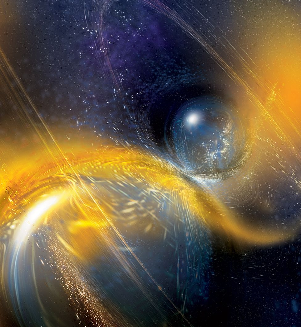 引力波■发现特殊引力波！LIGO给出解释：这是双黑洞合并星系的信号