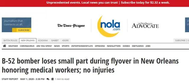 空军■致敬医护，美国空军飞机玩砸了