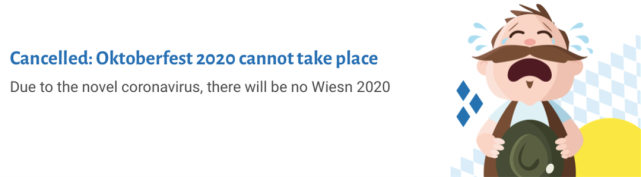 慕尼黑啤酒节■德国人作出一个艰难决定 将取消慕尼黑啤酒节