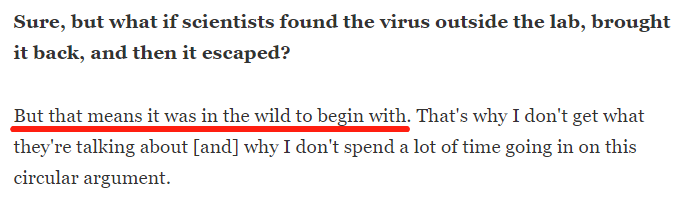 国际福奇反驳“实验室泄漏”论：没有证据显示病毒来自中国实验室