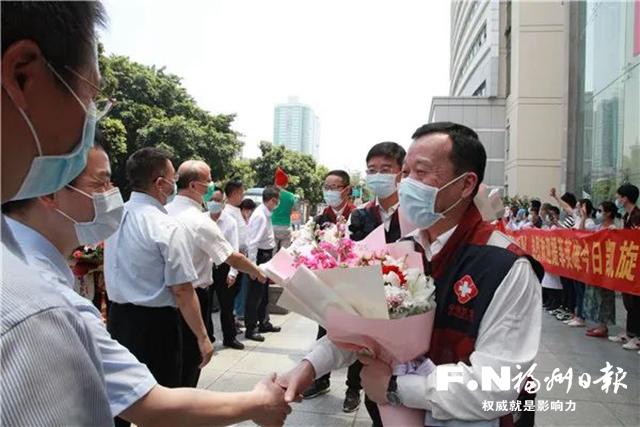 医疗结束集中休整 中国赴菲律宾抗疫医疗专家组返榕