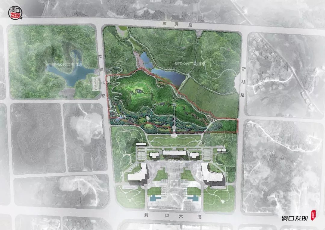 蔡锷公园洞口首个城市公园占地10万平米位置位于
