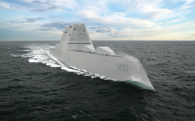 沃尔特美媒：中美如果开战，朱姆沃尔特号能充当第七舰队旗舰吗？