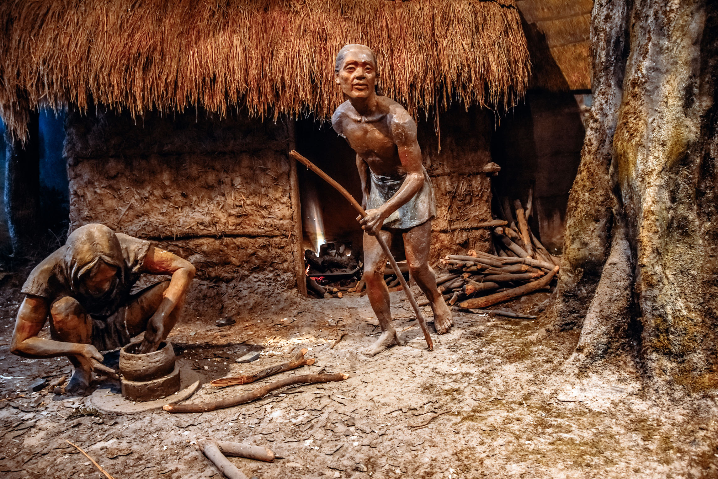 劳动工具到原始武器人类的起源16