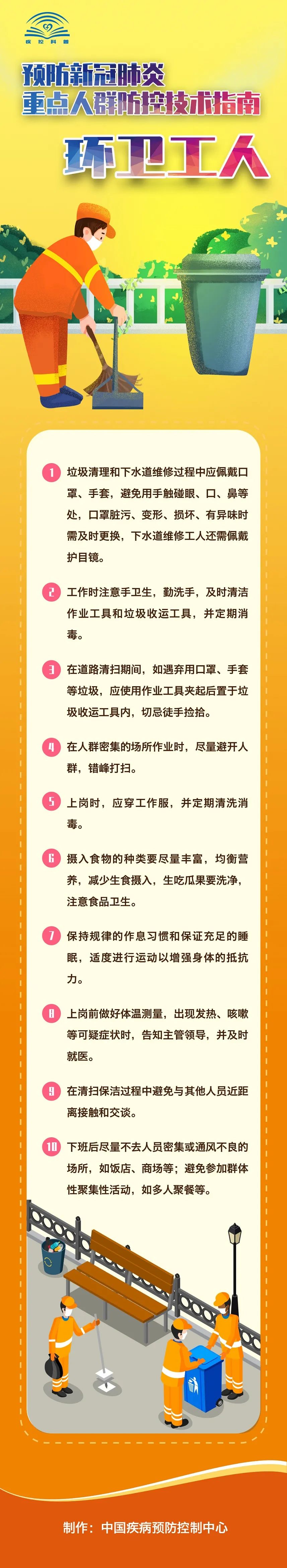 肺炎环卫工人 新冠肺炎防控技术指南