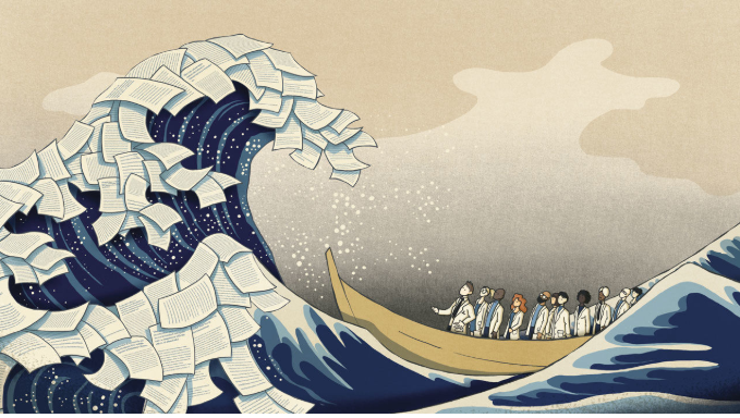 科学一周4000篇、全球超2.3万篇 新冠论文太多，科学家们看不过来了