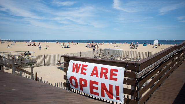 美国州今天起美国所有州都将踏上“解封”之路，但确诊病例数仍在上升