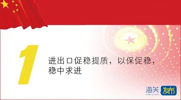 时政今天政府工作报告，这些与海关相关
