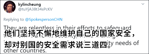 国家安全华春莹“灵魂质问”:美国有多少国安法,中国为何不能有