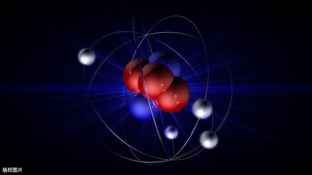 原子绕核高速运动