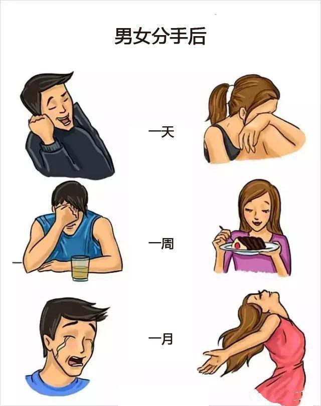 这13幅漫画形象地告诉我们男女间的差异究竟有多大