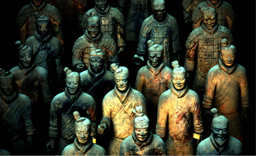 中国古文明的象征西安的金字名片被誉为世界第八大奇迹